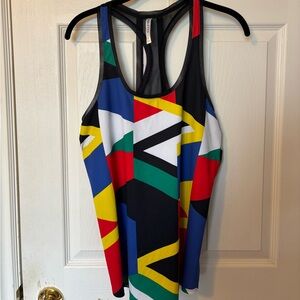 Fabletics Colorblock Racerback Tank Top